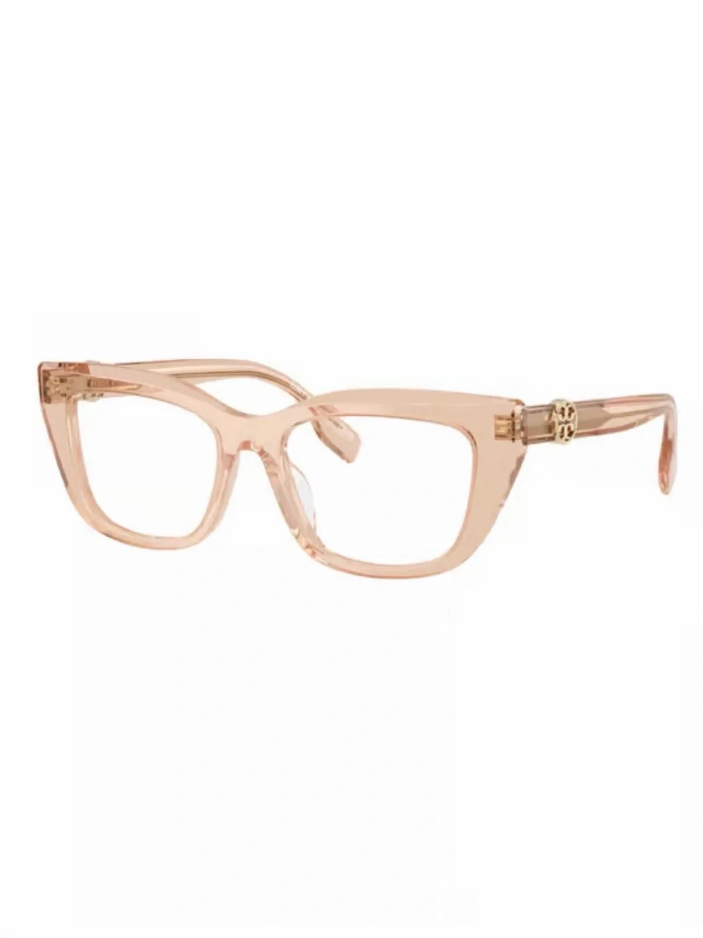 New Tory Burch TY2158U 1954 Translucent Brown Cat Eye Optical Glasses Authentic